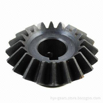 Straight bevel gear, big module with high precision and high finish for machines